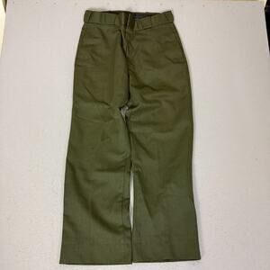 Flying Cross Uniform Pants Green Sheriff Dept Poly Wool Blend 36R